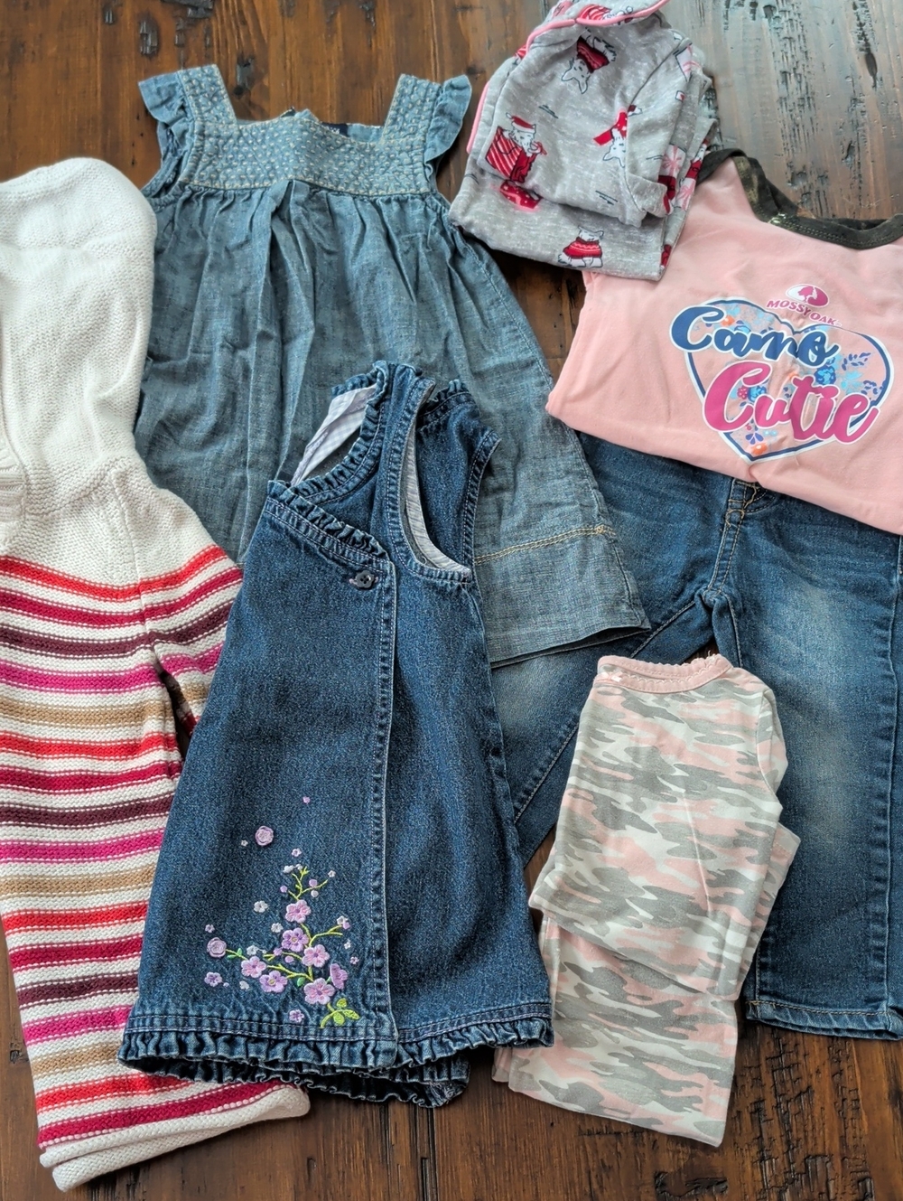 Baby Girl Clothing Bundle of 9 Items in Sizes 18M & 18-24M